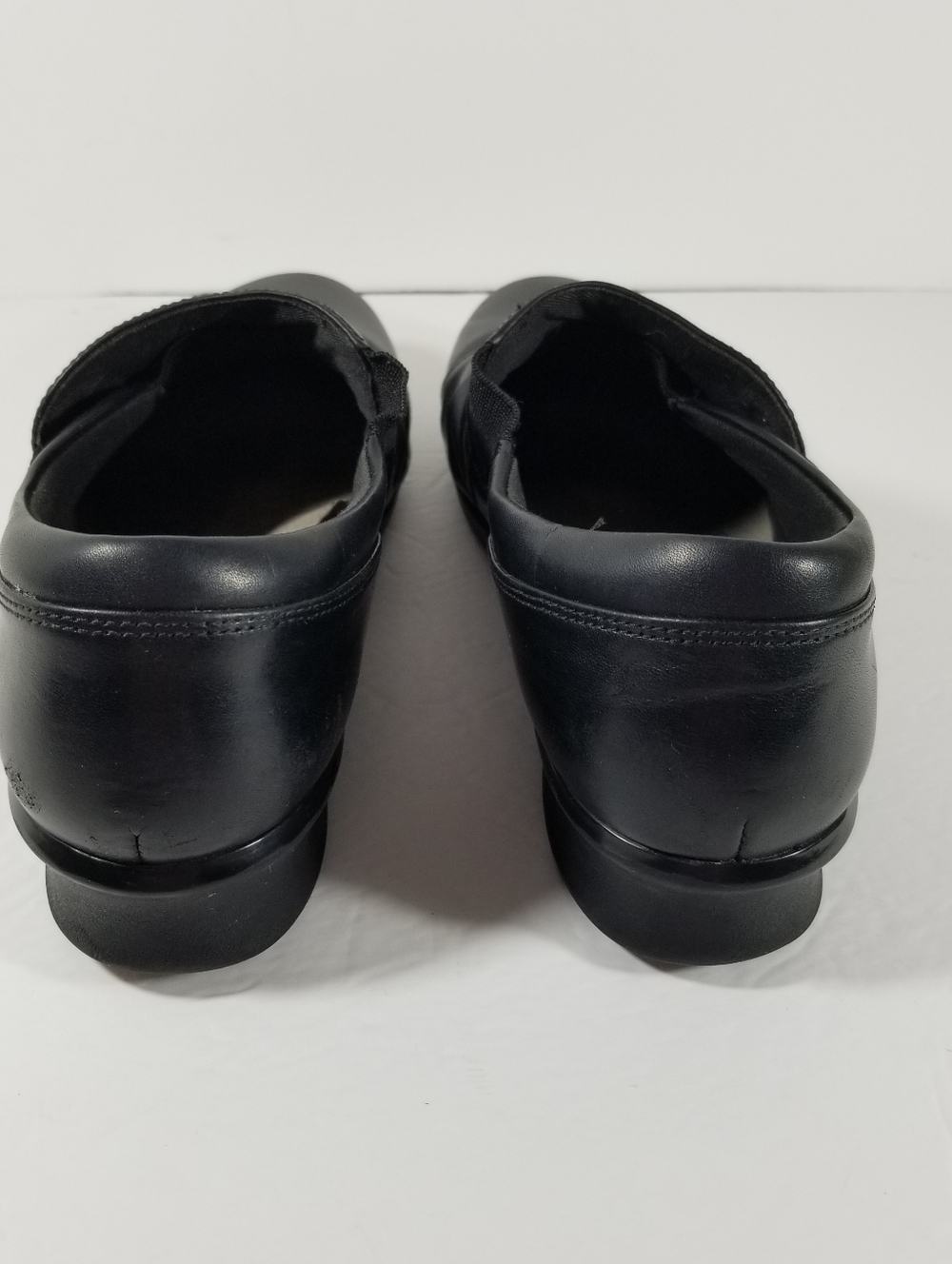 Clarks Hope Roxanne Shoes Women's 8.5M Comfort Slip On Loafer Black - Picture 3 of 6